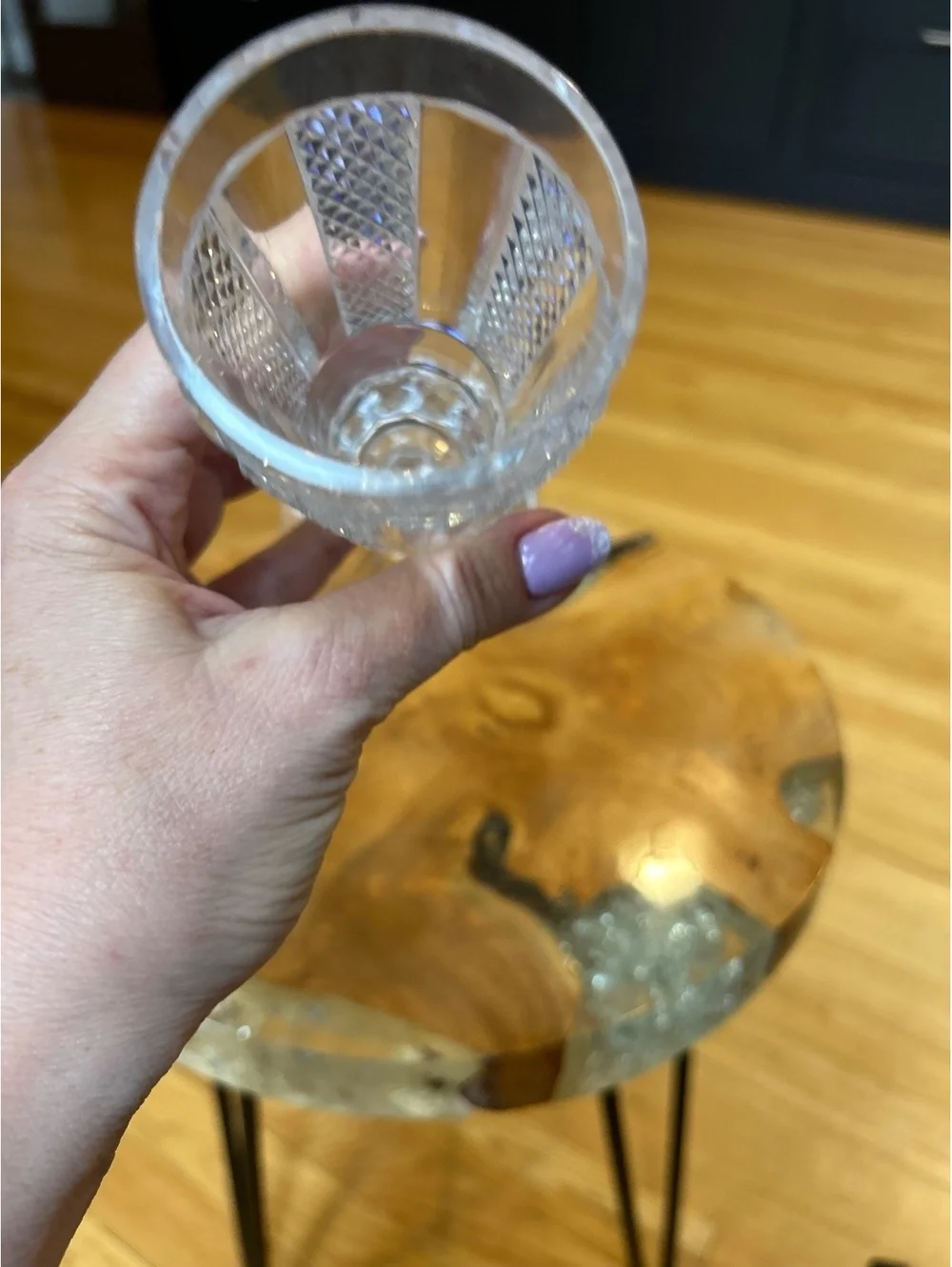 Waterford Crystal Ireland Hibernia Fluted Champagne Glass
